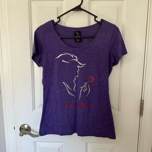 Disney’s Beauty and the Beast Musical Purple T-Shirt